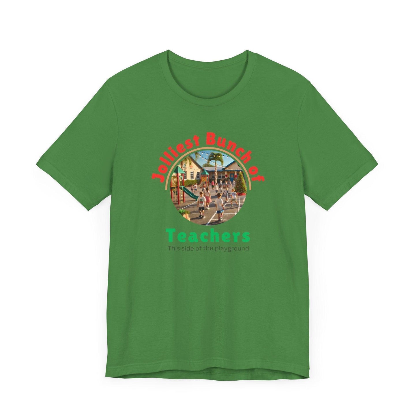 🌴 Jolly Bunch of Teachers ☀️ Unisex Jersey Tee 🧑‍🏫 - Tropical Winter - Whippie's