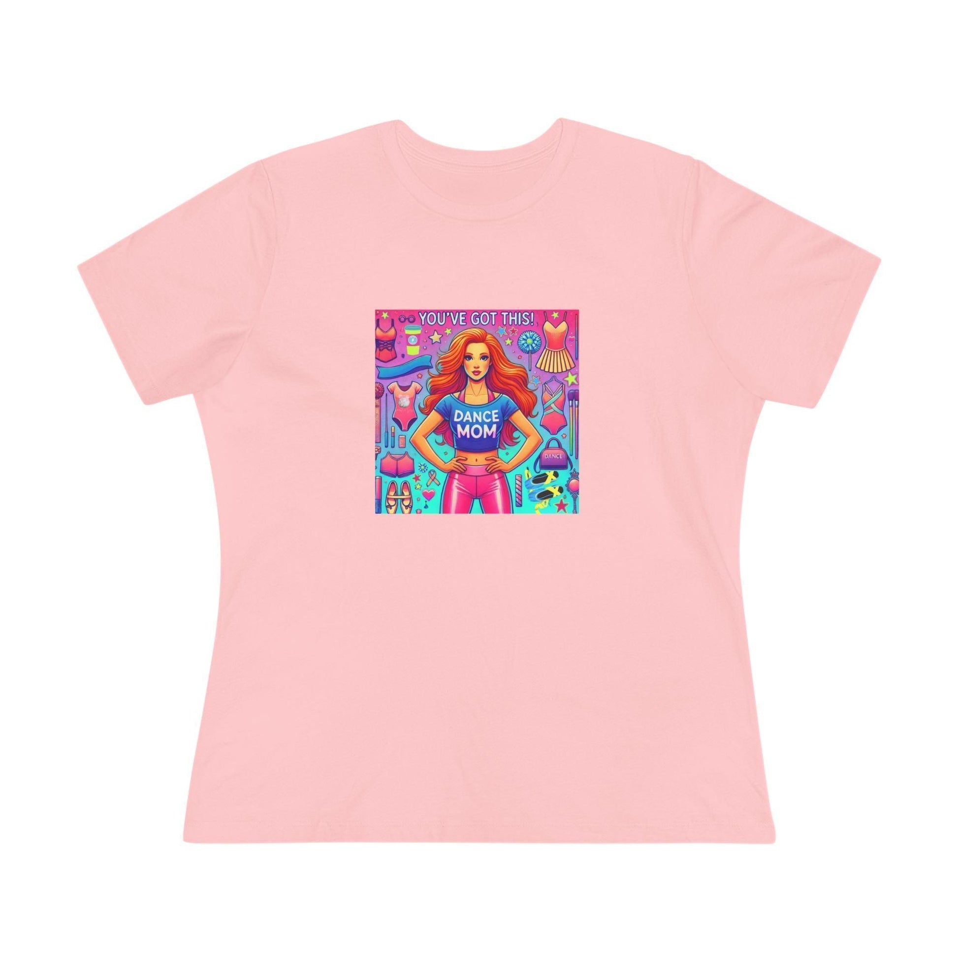Dance Mom: You've Got This - Red Hair Mom - Women's Softstyle Tee - Whippie's