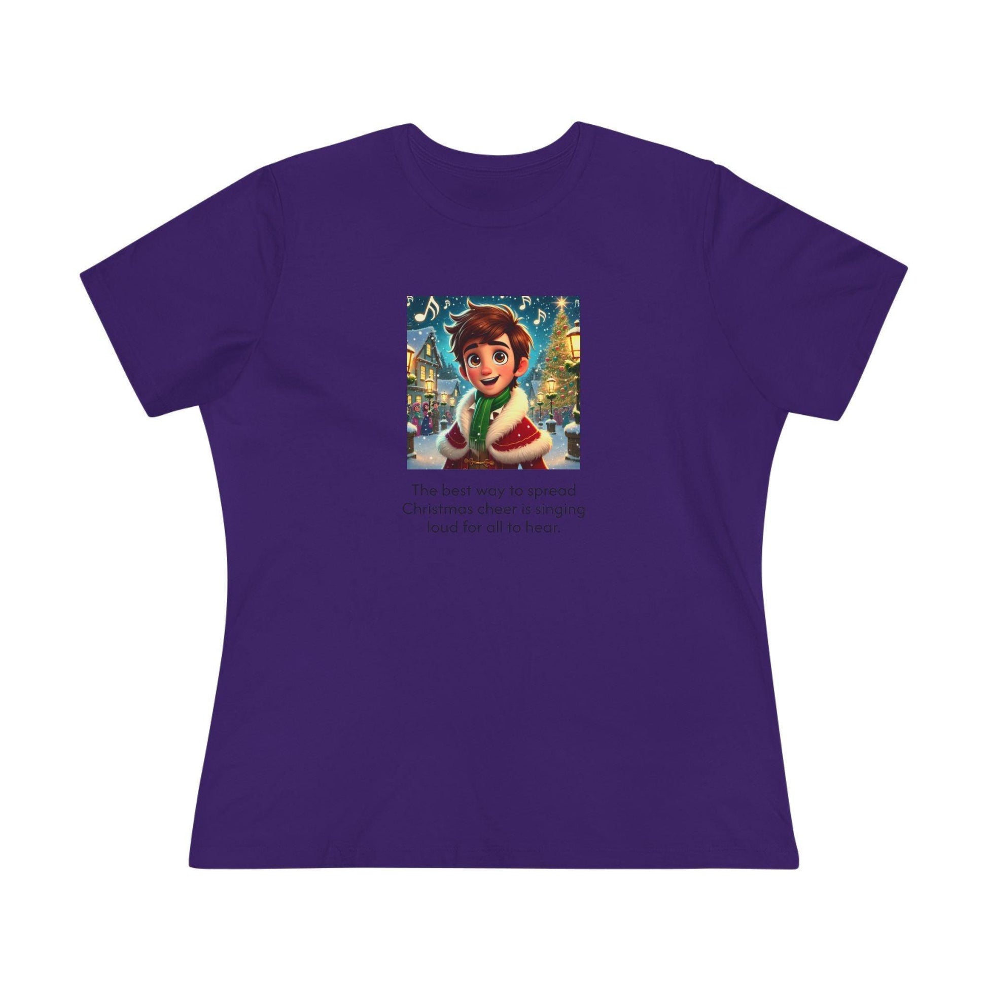 Caroler - Christmas Cheer - BHB Boy - Women's Tee - Whippie's