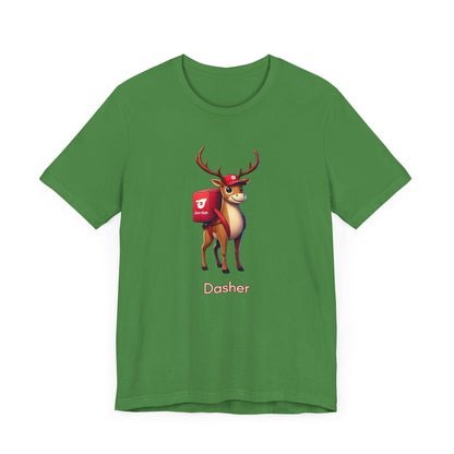 🎅 Dasher's Side Hustle 🍕 Unisex Tee ✨ Dasher's delivering more than holiday cheer! - Whippie's