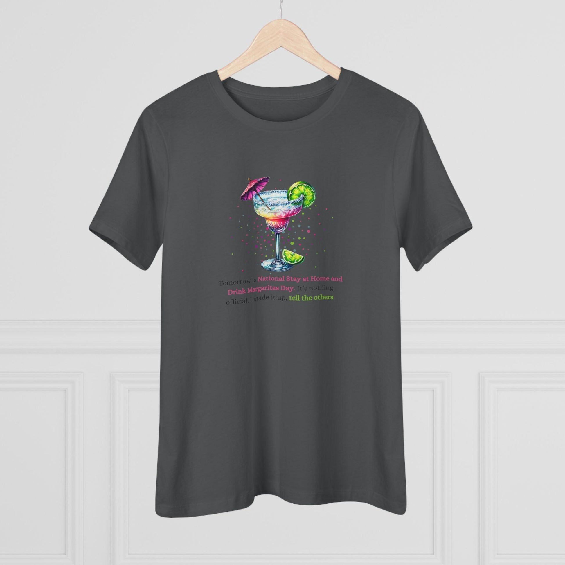 Margarita Day, It's Official (Because I Said So!) 🍹 - Women's Cotton Tee 🍹 - Whippie's