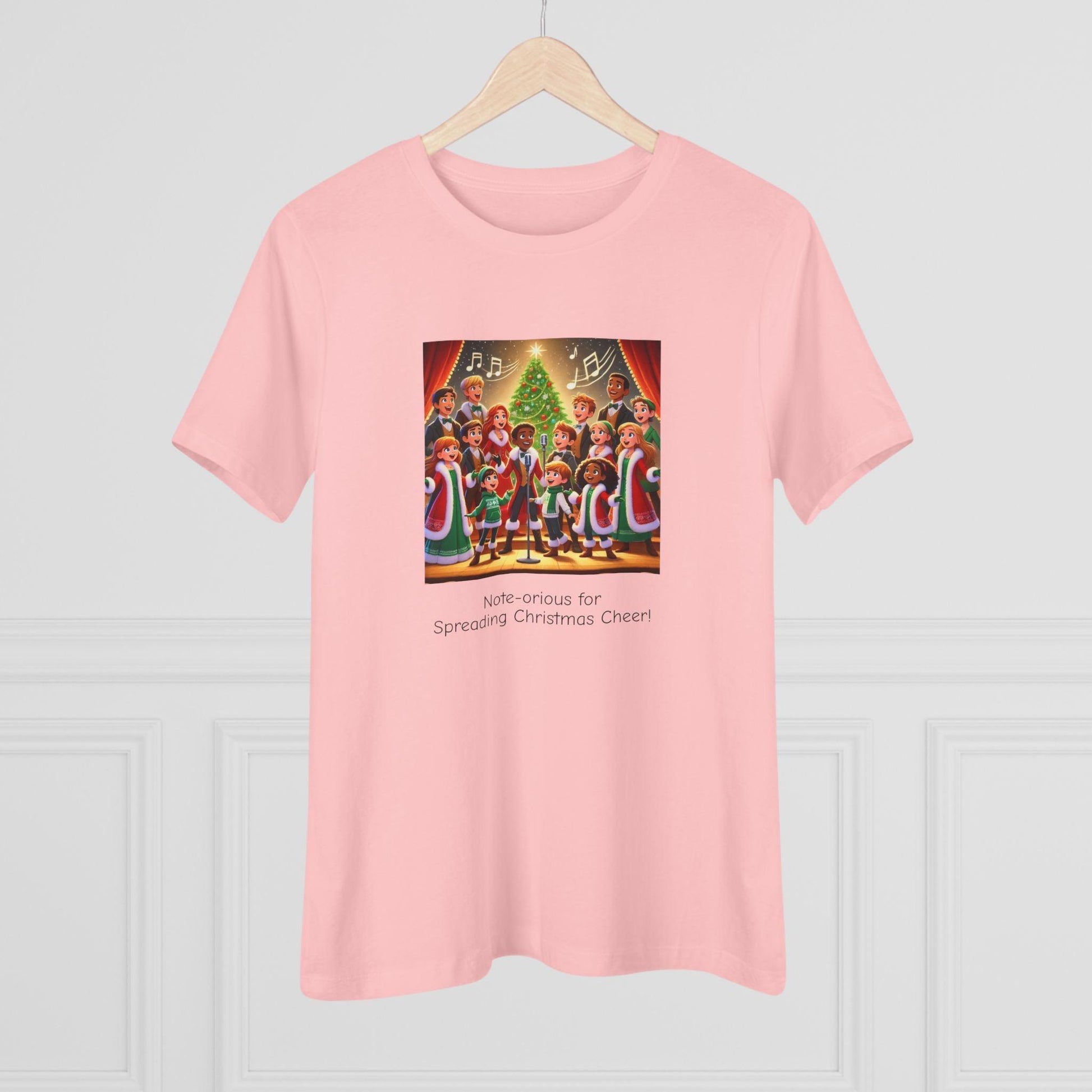 Note-orious for Spreading Christmas Cheer! - Women's Tee - Whippie's