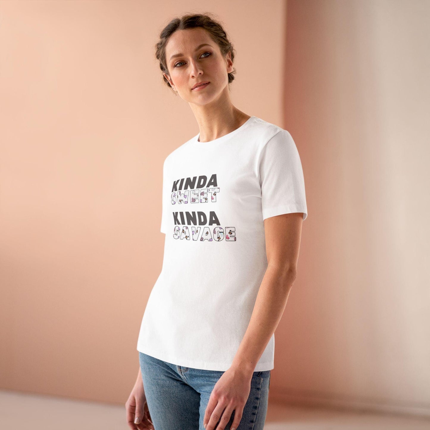 ✨ Kinda SWEET Kinda SAVAGE 😎 Women's Tee 💖 - Whippie's
