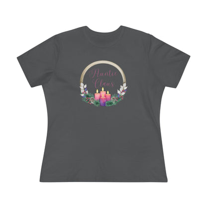Auntie Claus - Christmas Cheer! 🤶🎄 Women's Softstyle Tee - Whippie's