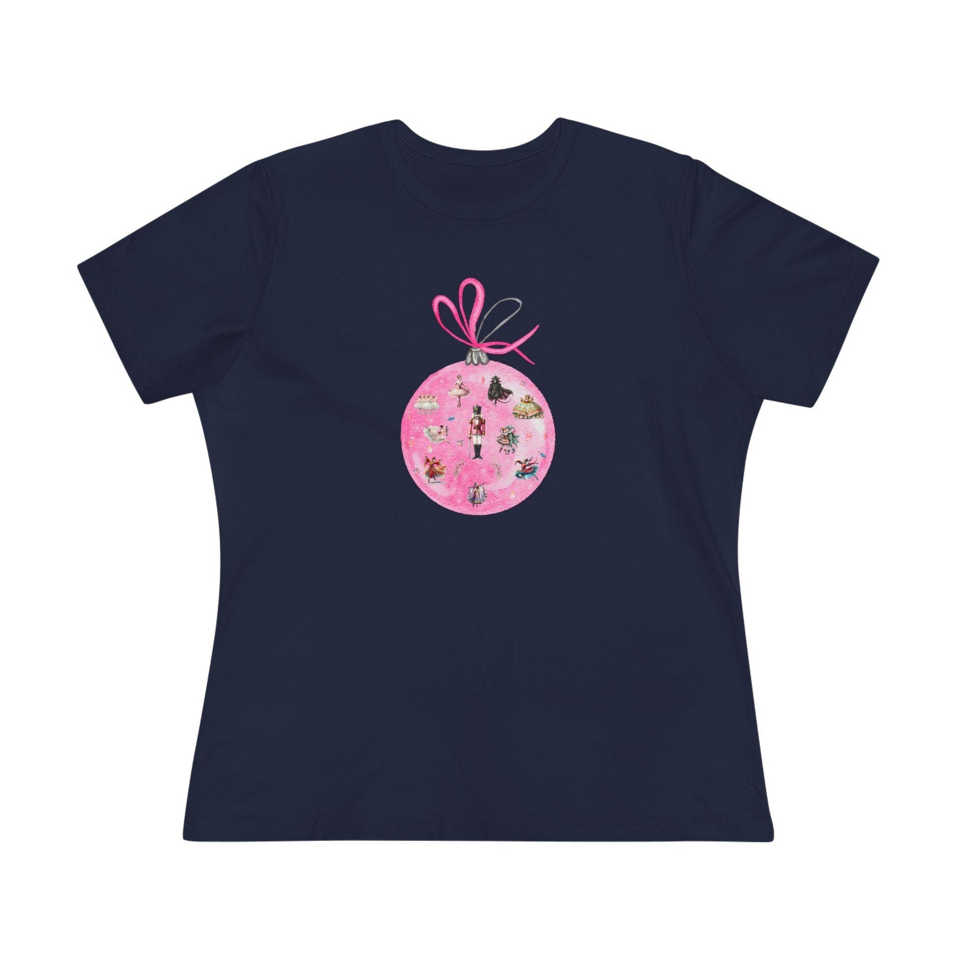 Nutcracker Ornament - A Whimsical Winter Wonderland! 🎄✨ Women's Softstyle Tee - Whippie's