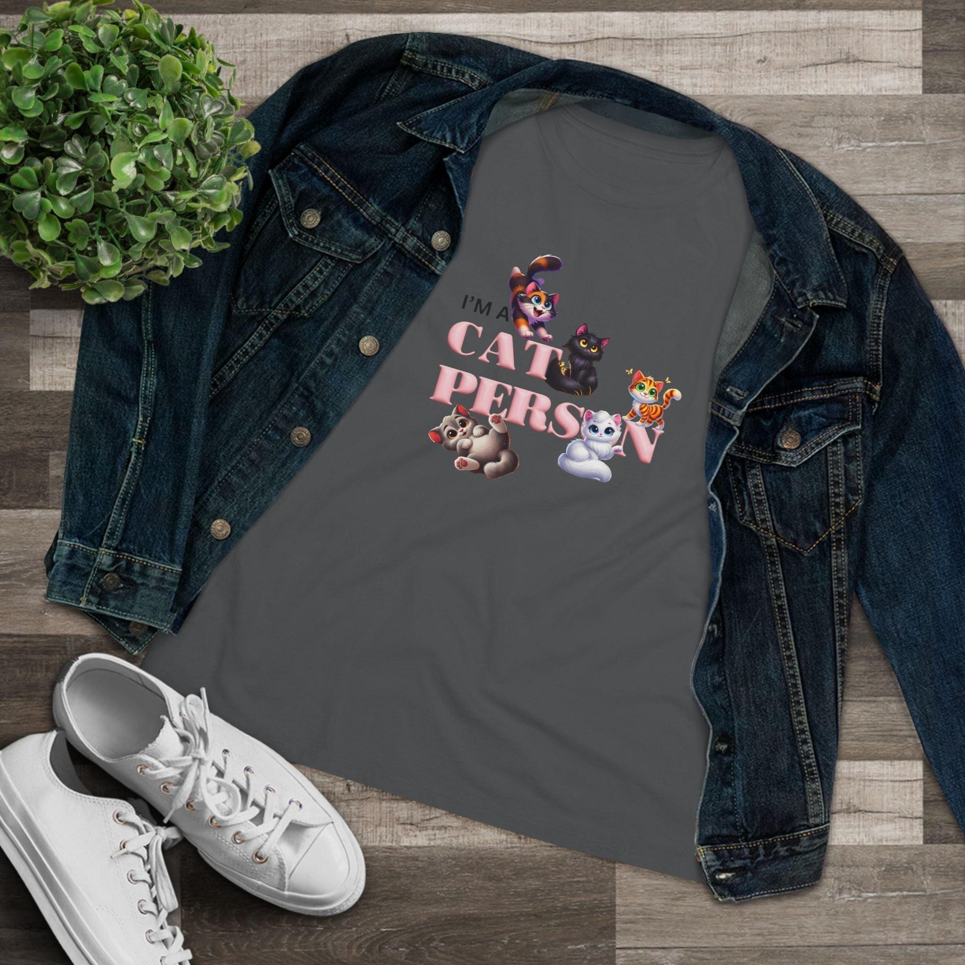 🐱 I'm a Cat Person 🐈 Unisex Jersey Tee ❤️ Show your purr-sonality! - Whippie's