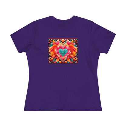 Grateful Hearts - A Celebration of Love and Gratitude 🧡💛❤️ - Women's Softstyle Tee - Whippie's