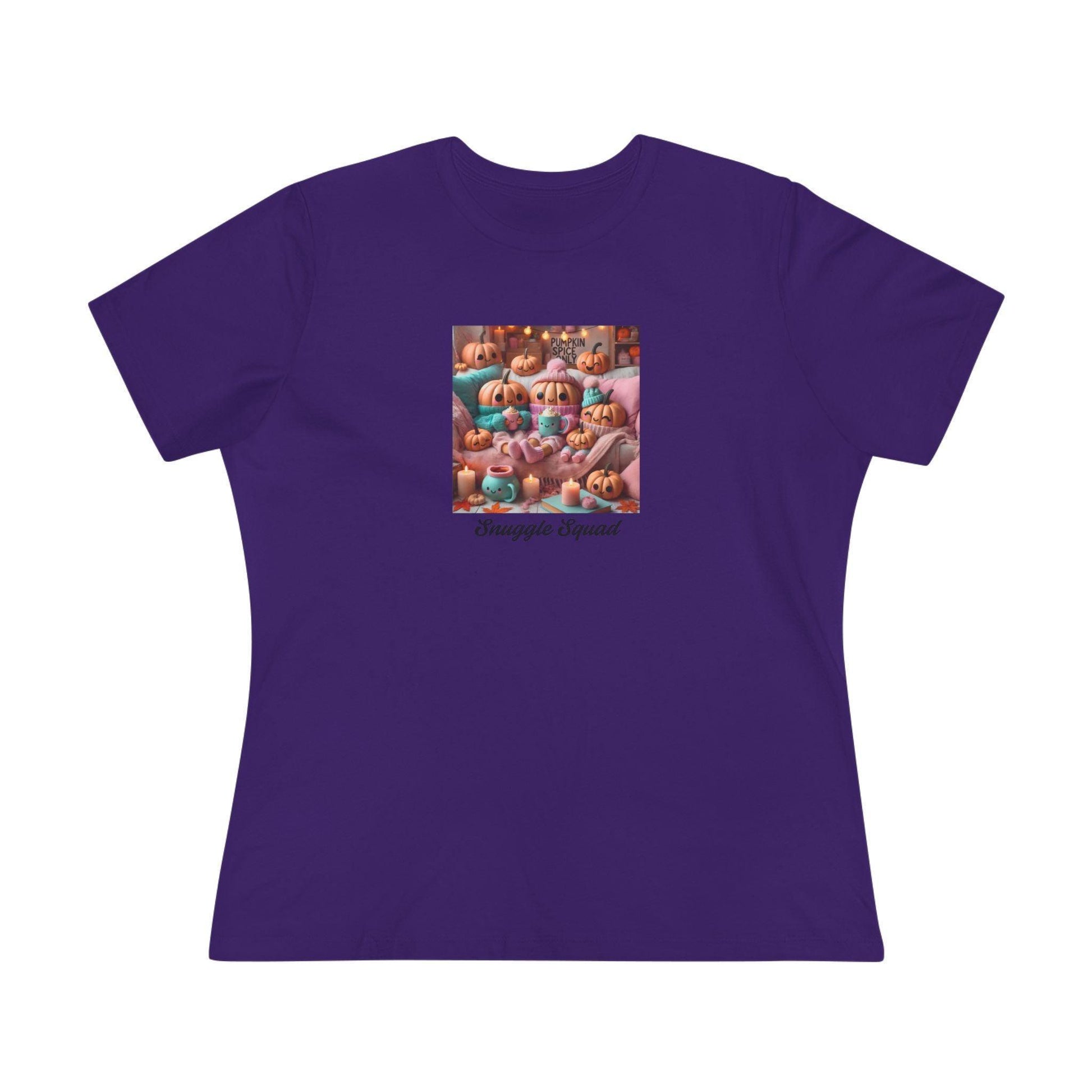 Pumpkin Snuggle Squad - Women's Softstyle Tee - Whippie's