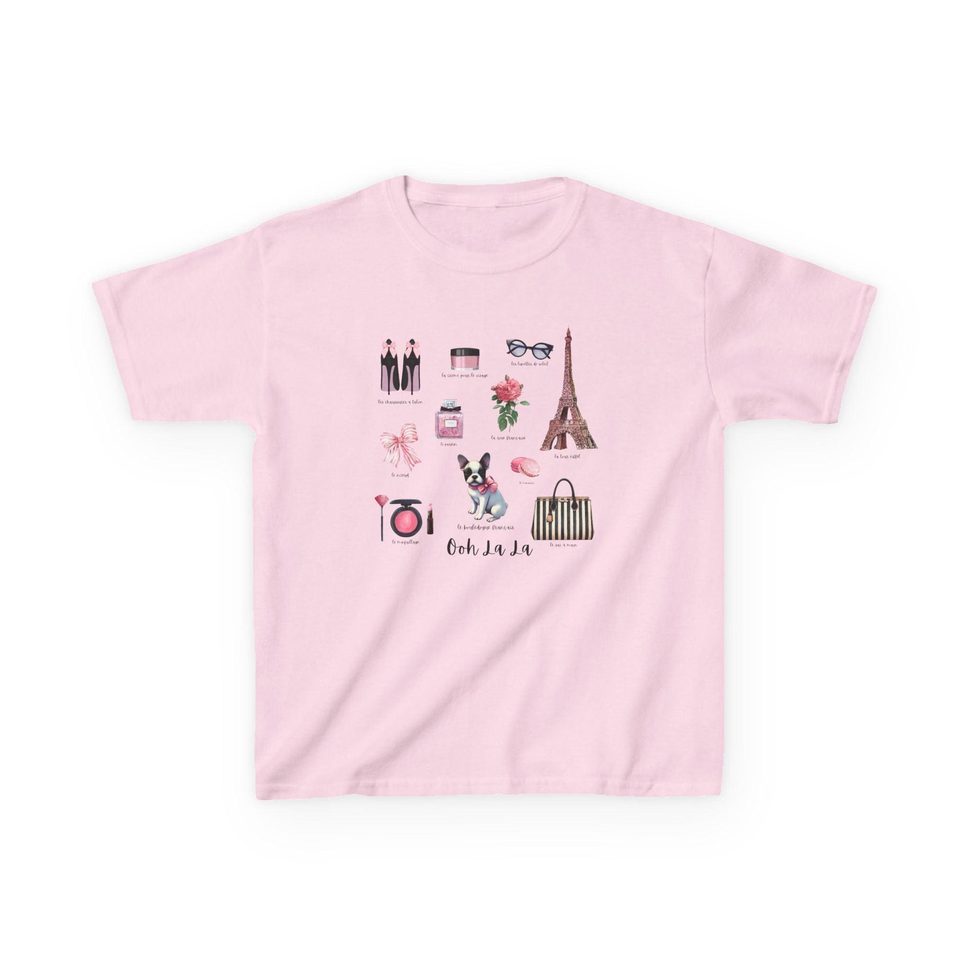 "Ooh La La!" French Chic Kids Heavy Cotton™ Tee! - Whippie's