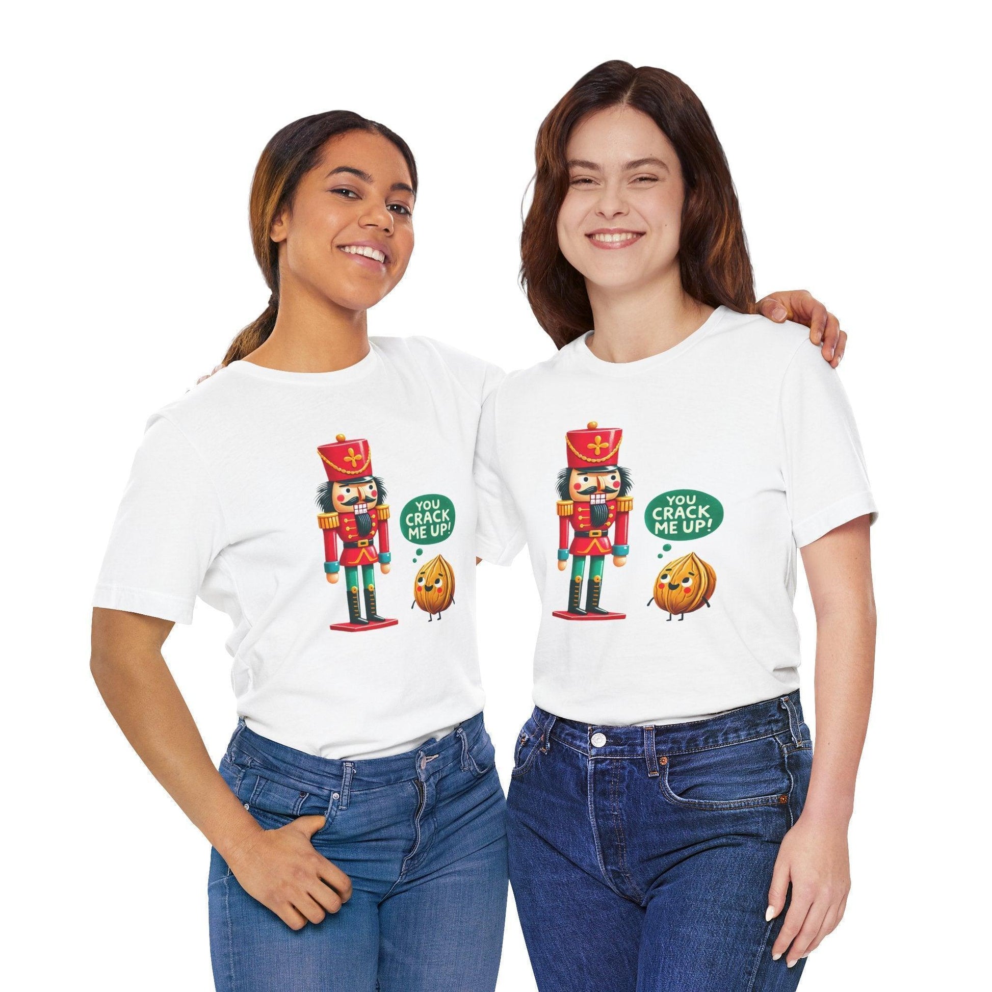 😂 You Crack Me Up! 🥜 Unisex Tee ✨ Nutty humor for everyone! - Whippie's