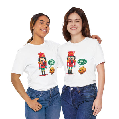 😂 You Crack Me Up! 🥜 Unisex Tee ✨ Nutty humor for everyone! - Whippie's