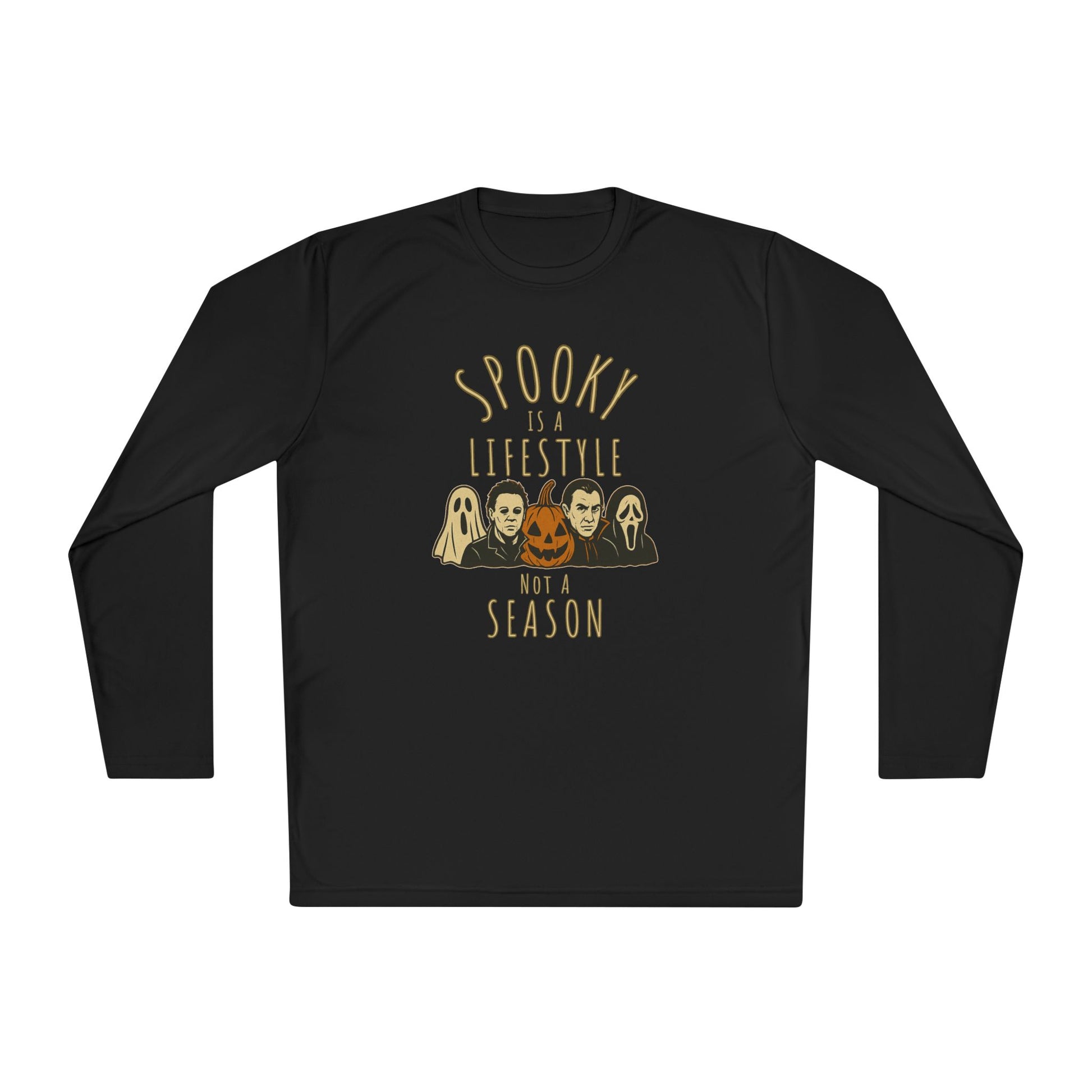 Spooky Is A Lifestyle: Classic Horror Icons Unisex Long Sleeve Tee - Whippie's