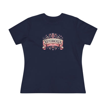 Nutcracker Crest - A Magical Christmas! 🎄 Women's Softstyle Tee - Whippie's