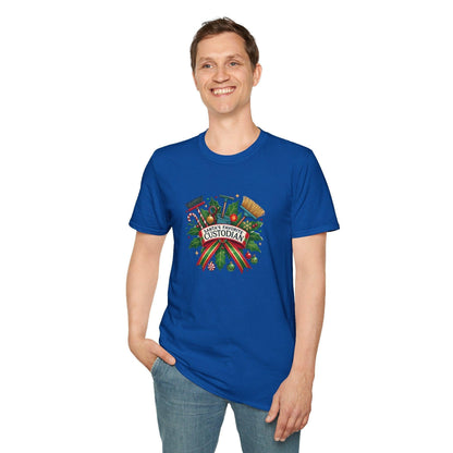 Santa's Favorite Custodian Unisex Tee 🧹🎅 - Whippie's