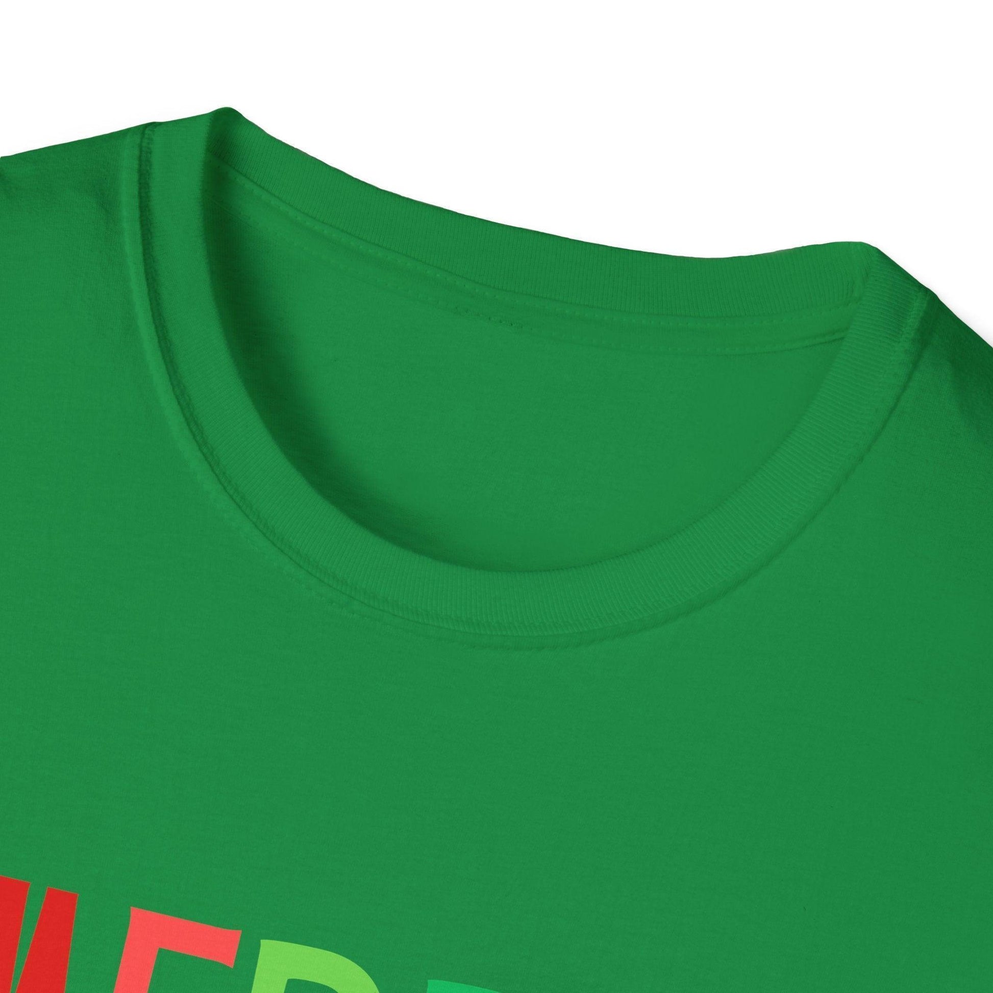 Merry and Bright Unisex Tee 🌈✨ - Whippie's