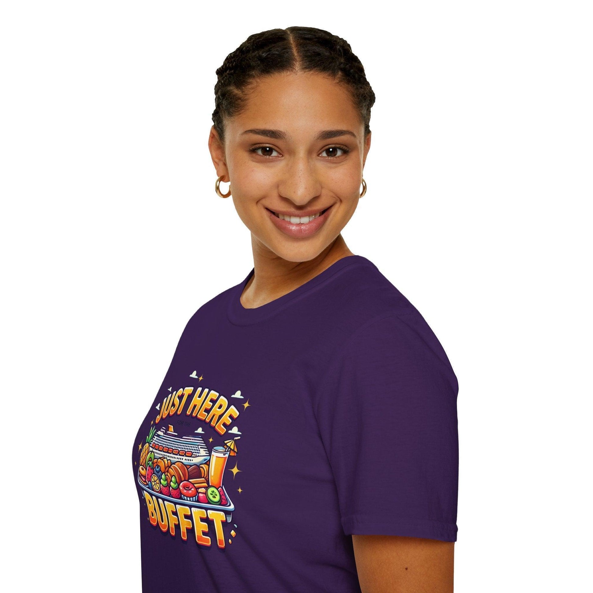 Just Here for the Buffet 🛳️🍽️ - Unisex Tee - Whippie's