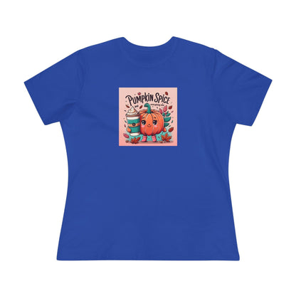Cute Pumpkin: Pumpkin Spice and Everything Nice - Women's Softstyle Tee - Whippie's