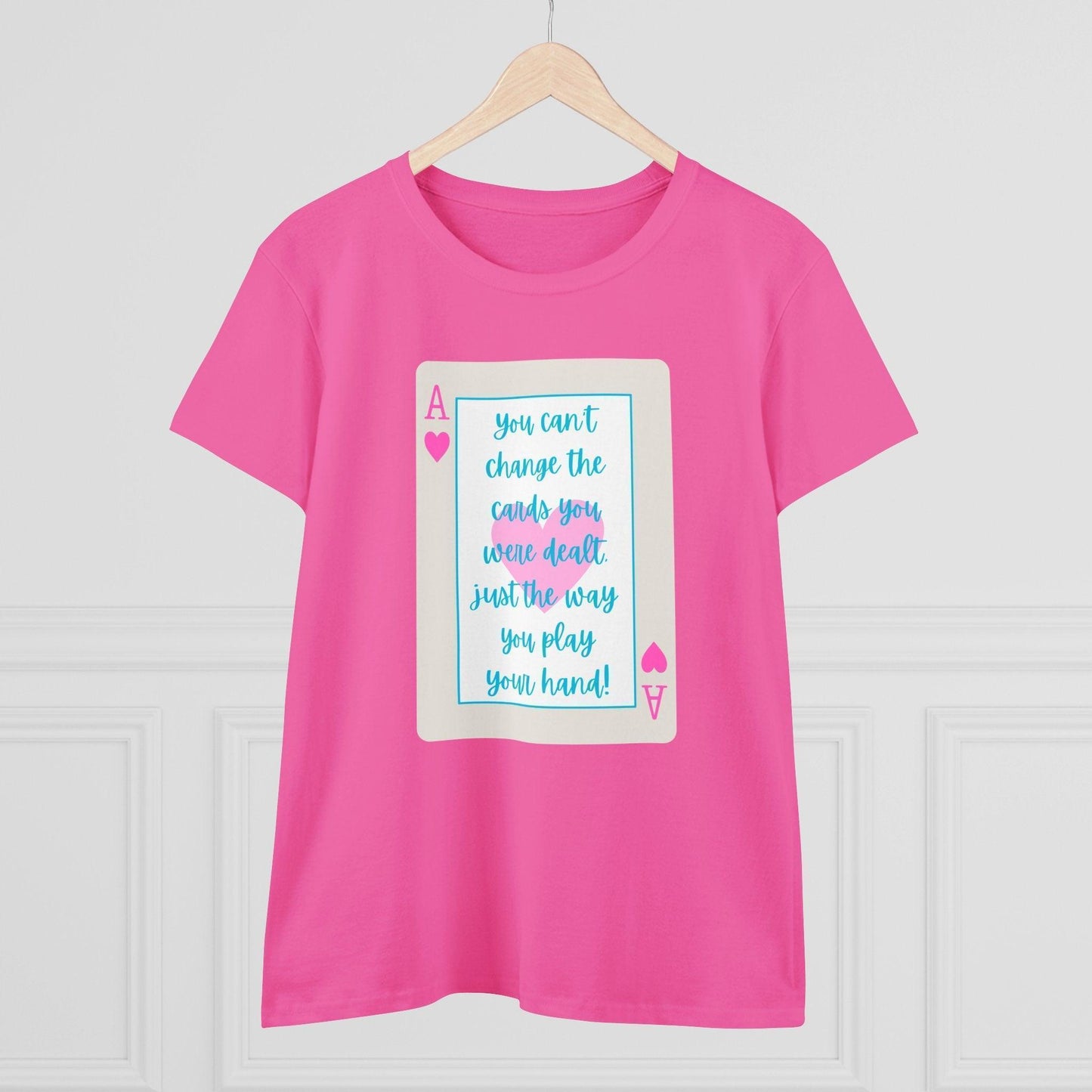 💖 Ace of Hearts 💪 Women's Tee ✨ Play your hand like a queen! 👑 - Whippie's