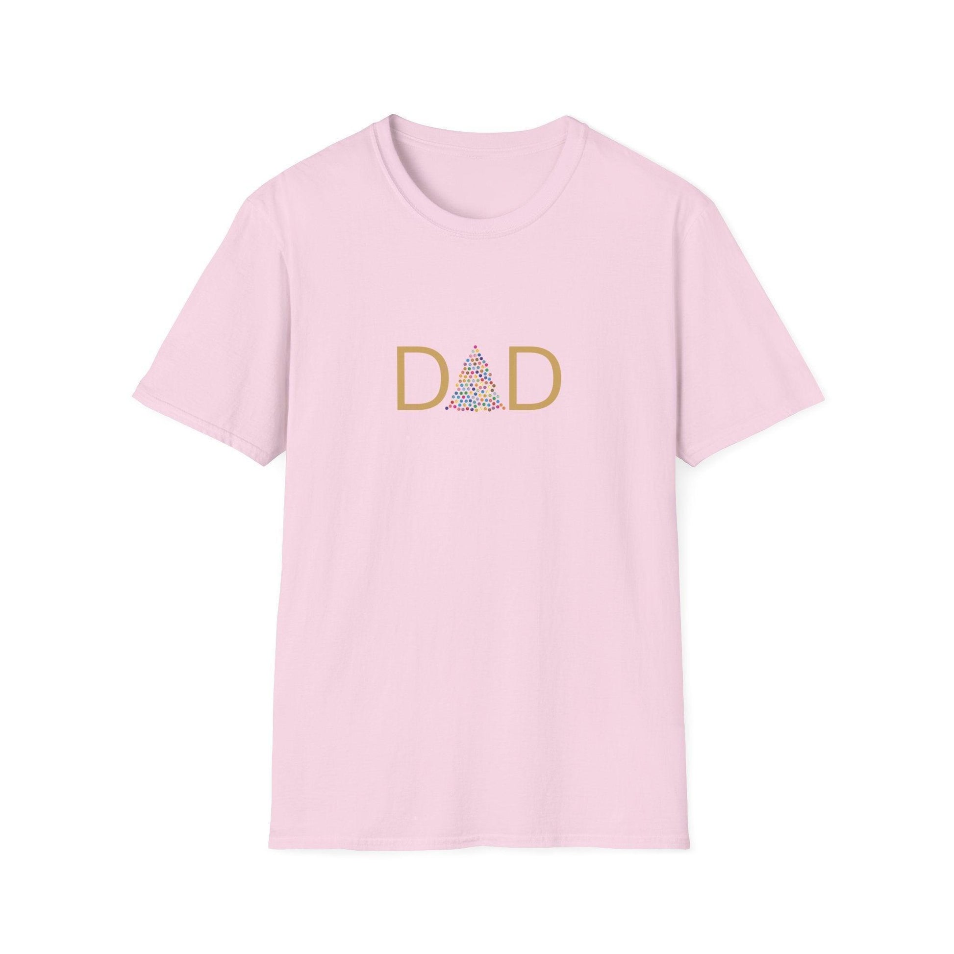 DAD 🎄 - Golden Christmas Dad! ✨🎁- Mens Softstyle T-shirt - Whippie's