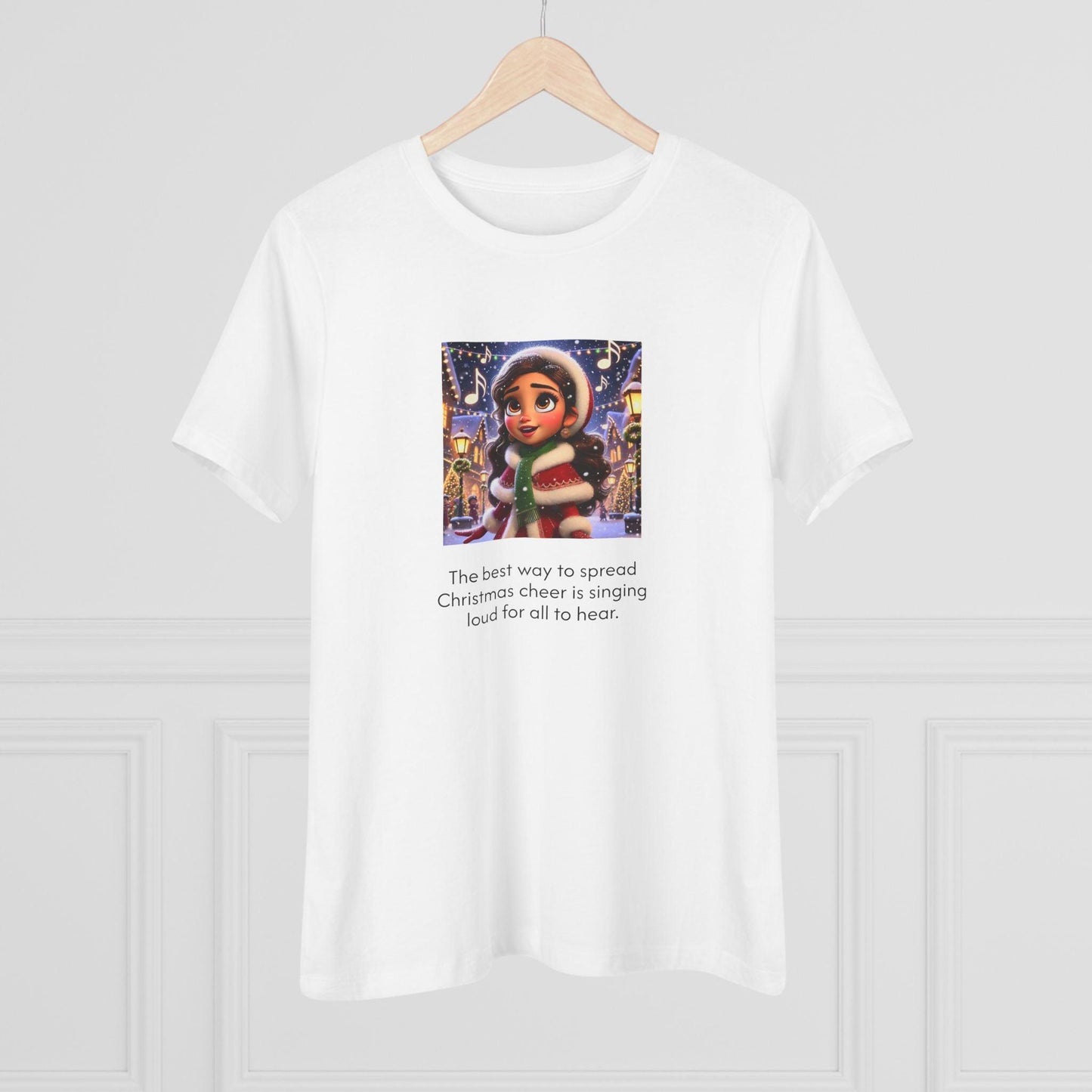 Caroler - Christmas Cheer - BHBE Girl - Women's Softstyle Tee - Whippie's