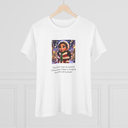 Caroler - Christmas Cheer - BHBE Girl - Women's Softstyle Tee - Whippie's