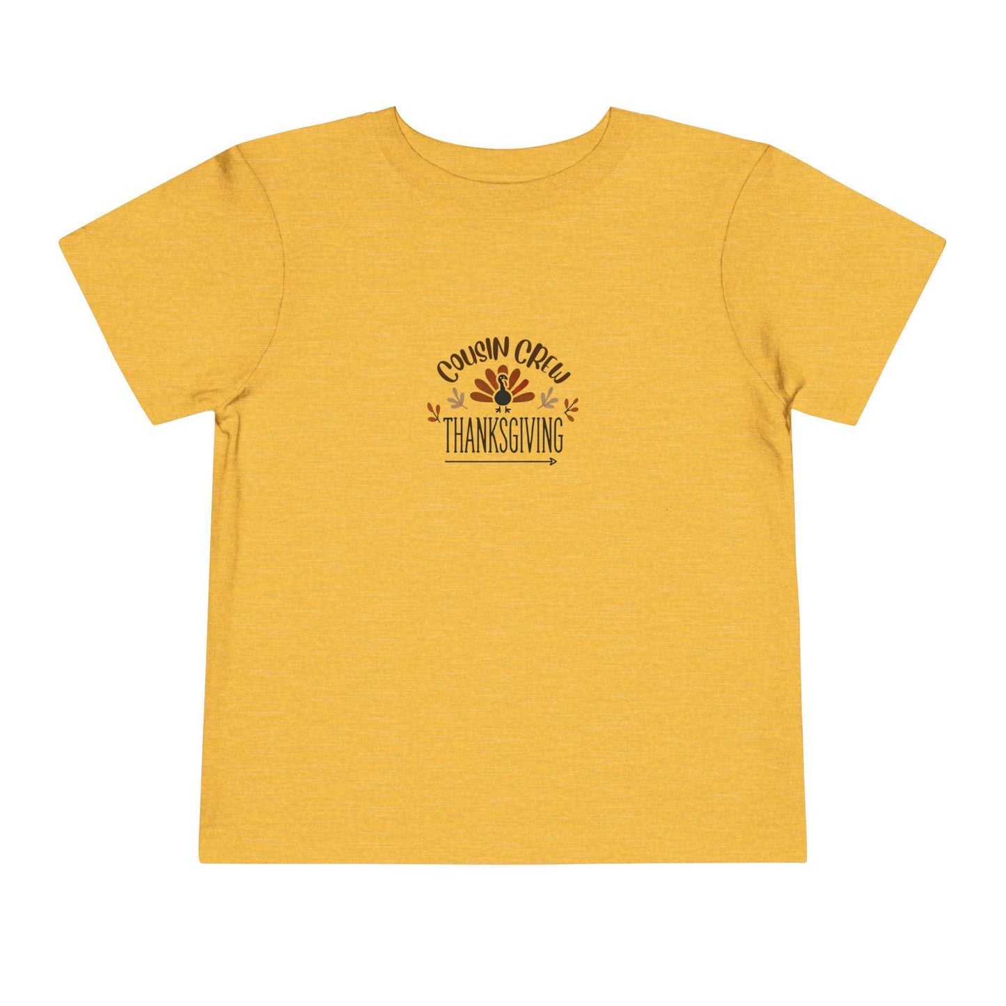 Thanksgiving Cousin Crew - Toddler Short Sleeve Tee - Whippie's