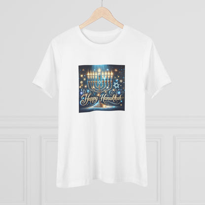 Happy Hanukkah - Women's Tee - Whippie's