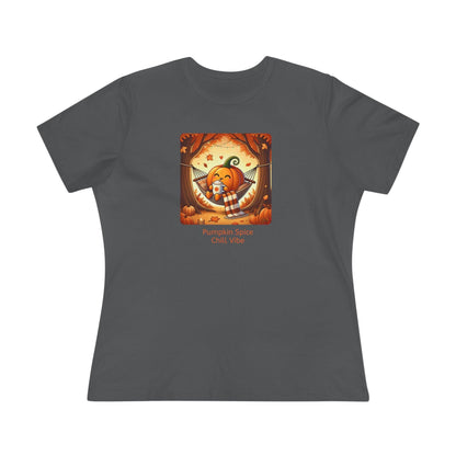 Pumpkin Spice, Chill Vibe - Women's Softstyle Tee - Whippie's