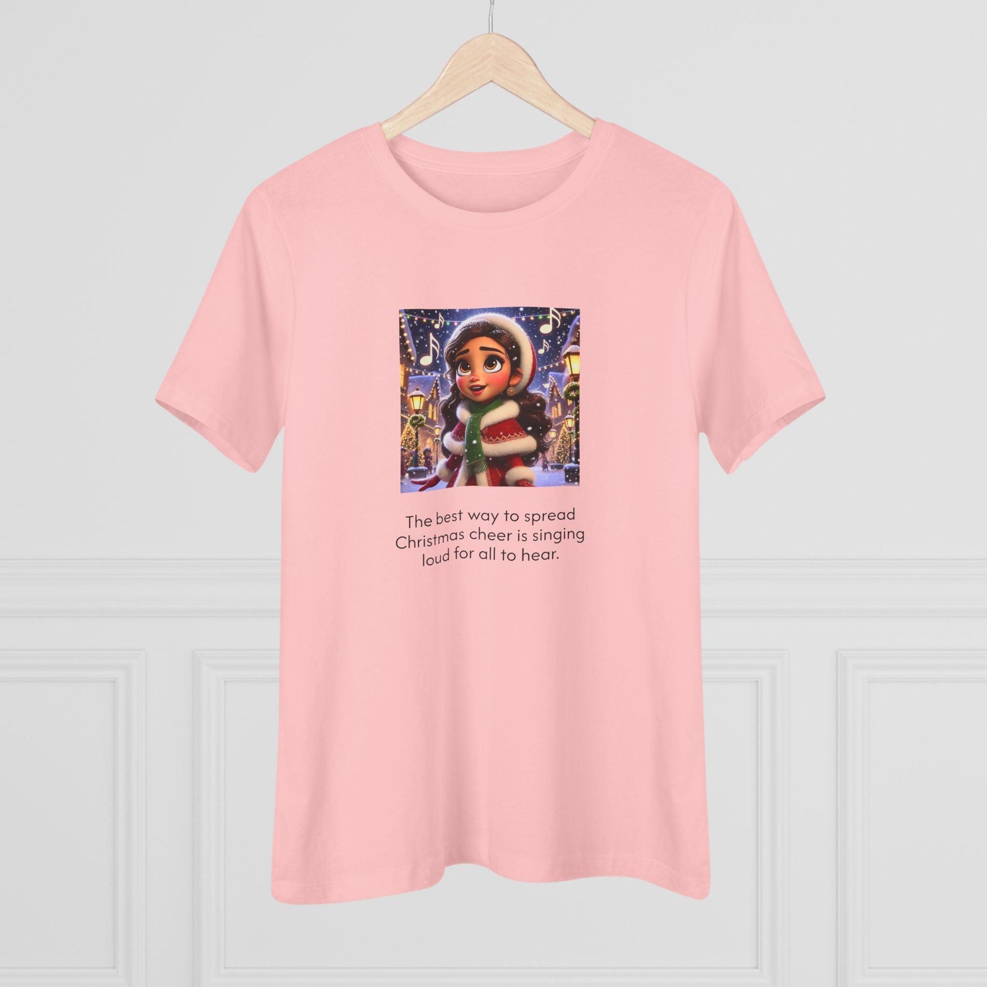 Caroler - Christmas Cheer - BHBE Girl - Women's Softstyle Tee - Whippie's