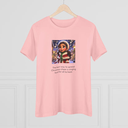 Caroler - Christmas Cheer - BHBE Girl - Women's Softstyle Tee - Whippie's