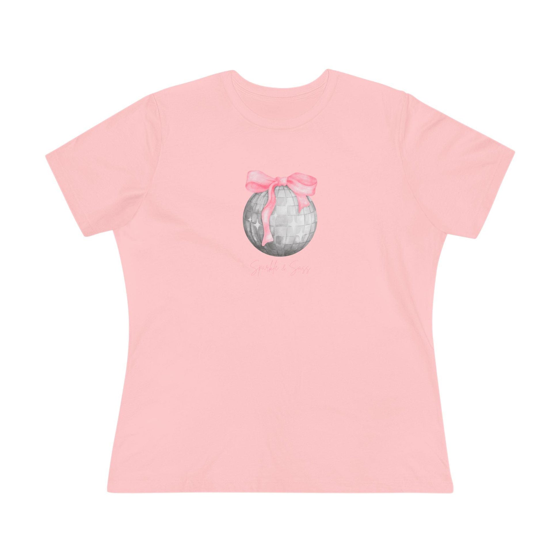 Sparkle & Shine Disco Ball Women's Softstyle Tee - Dance the Night Away! ✨ - Whippie's