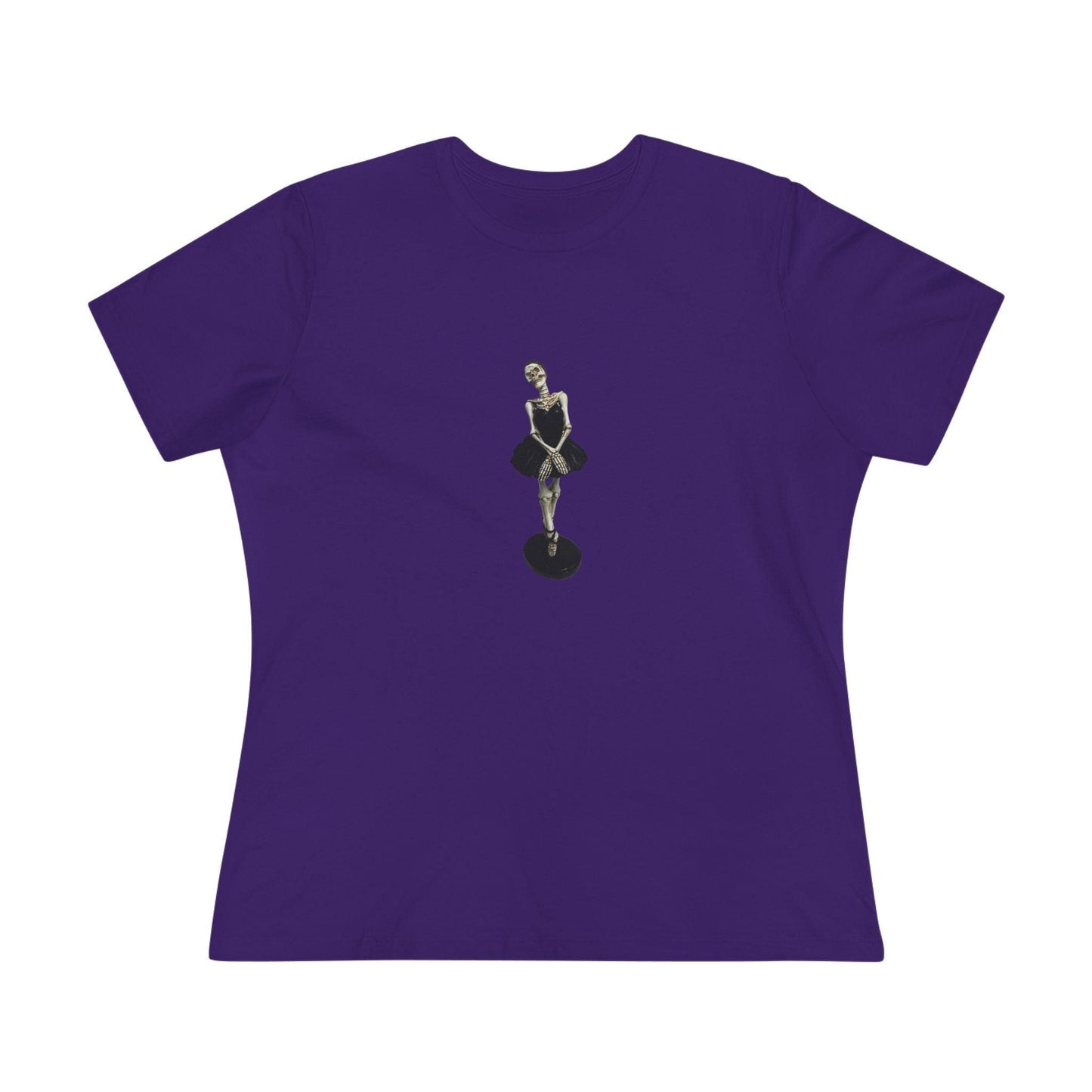 Ballerina Bones - Spooktacularly Stylish! ☠️🩰 - Women's Softstyle Tee - Whippie's