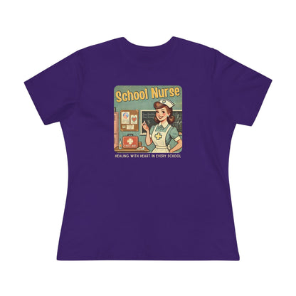 School Nurse Hero Tee - Healing with Heart in Every School 🩺❤️ - Whippie's