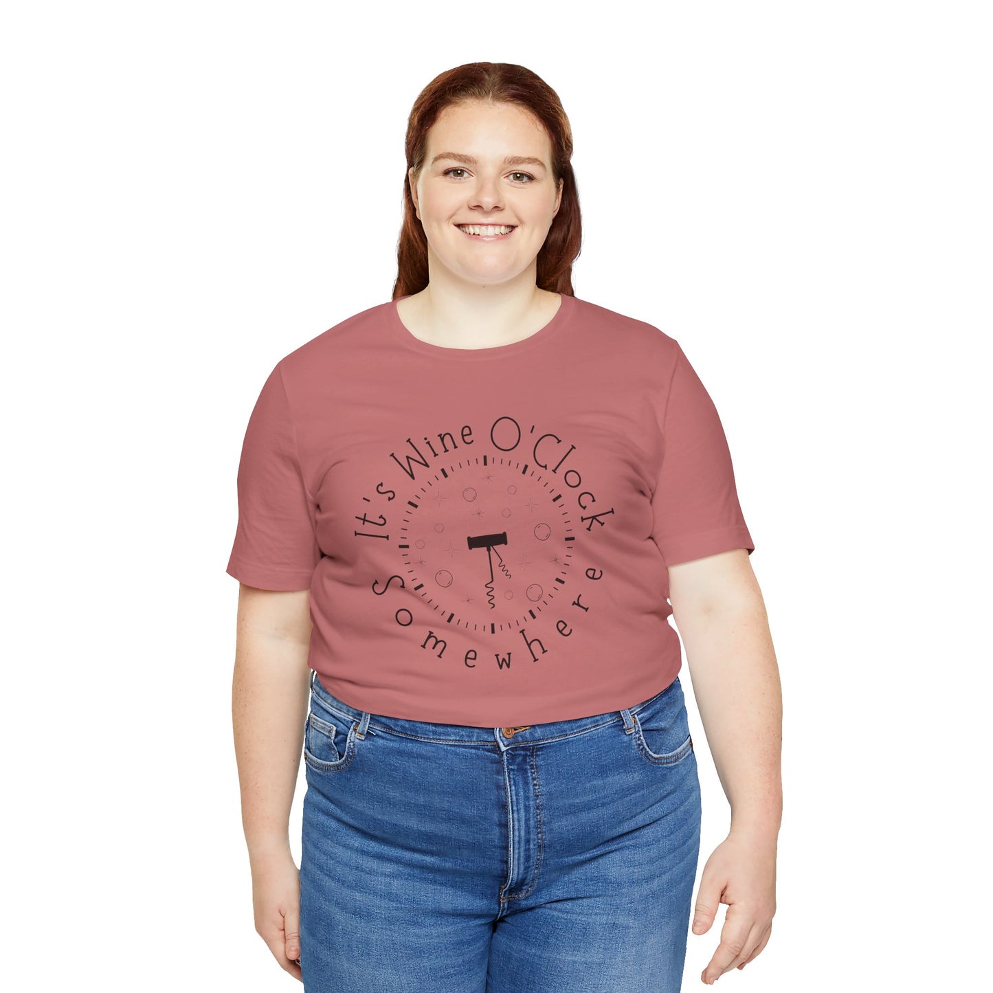 It's Wine O'Clock Somewhere Unisex Tee