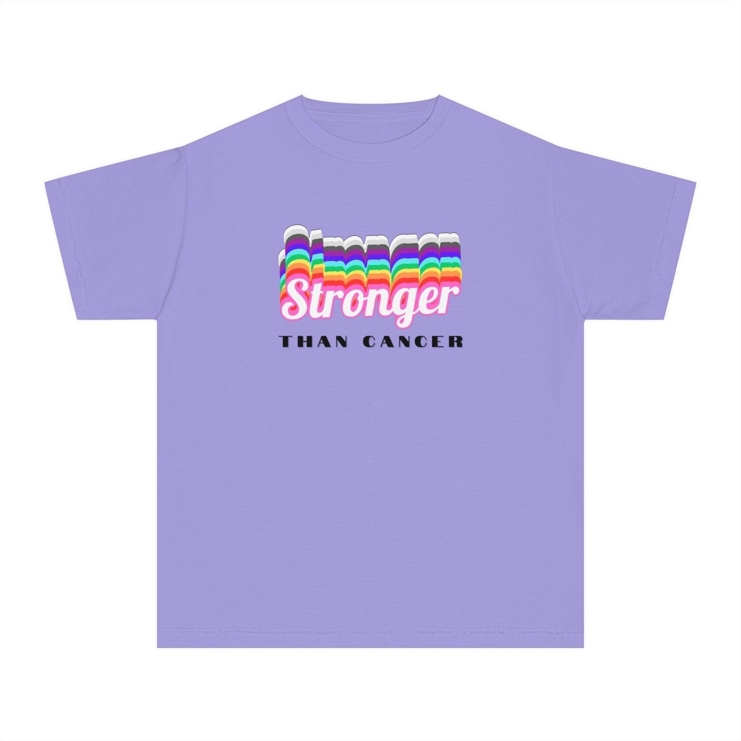 💪 Stronger Than Cancer 🎗️ Youth Midweight Tee ✨ - Whippie's