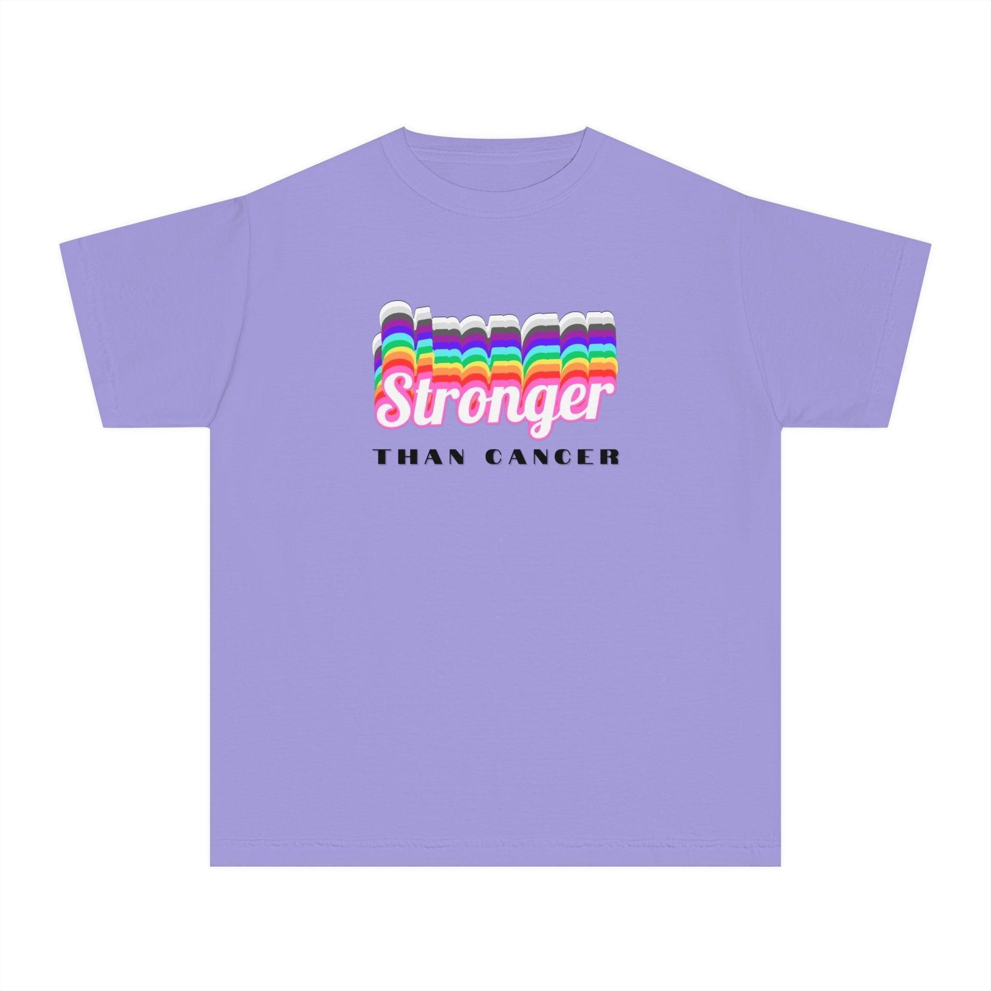 💪 Stronger Than Cancer 🎗️ Youth Midweight Tee ✨ - Whippie's