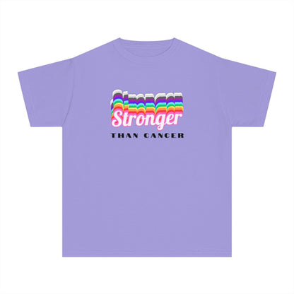 💪 Stronger Than Cancer 🎗️ Youth Midweight Tee ✨ - Whippie's