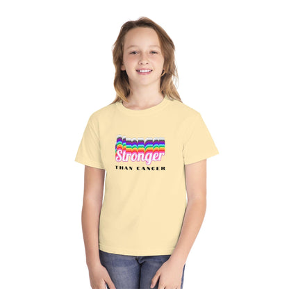 💪 Stronger Than Cancer 🎗️ Youth Midweight Tee ✨ - Whippie's