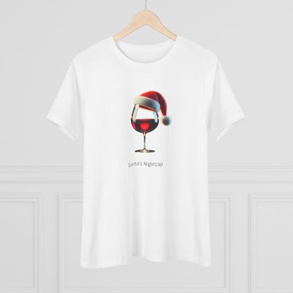 Santa's Nightcap - Women's Softstyle Tee - Whippie's
