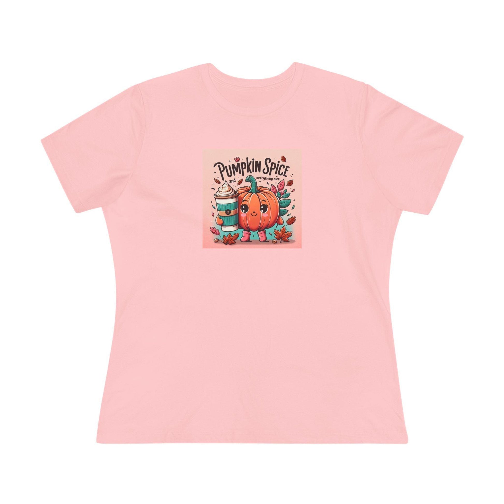 Cute Pumpkin: Pumpkin Spice and Everything Nice - Women's Softstyle Tee - Whippie's
