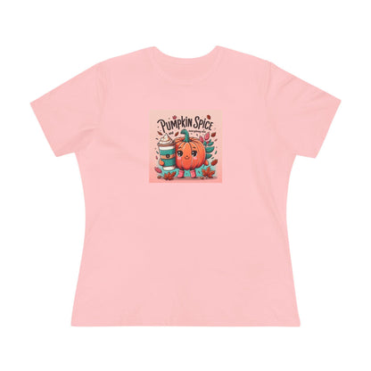 Cute Pumpkin: Pumpkin Spice and Everything Nice - Women's Softstyle Tee - Whippie's
