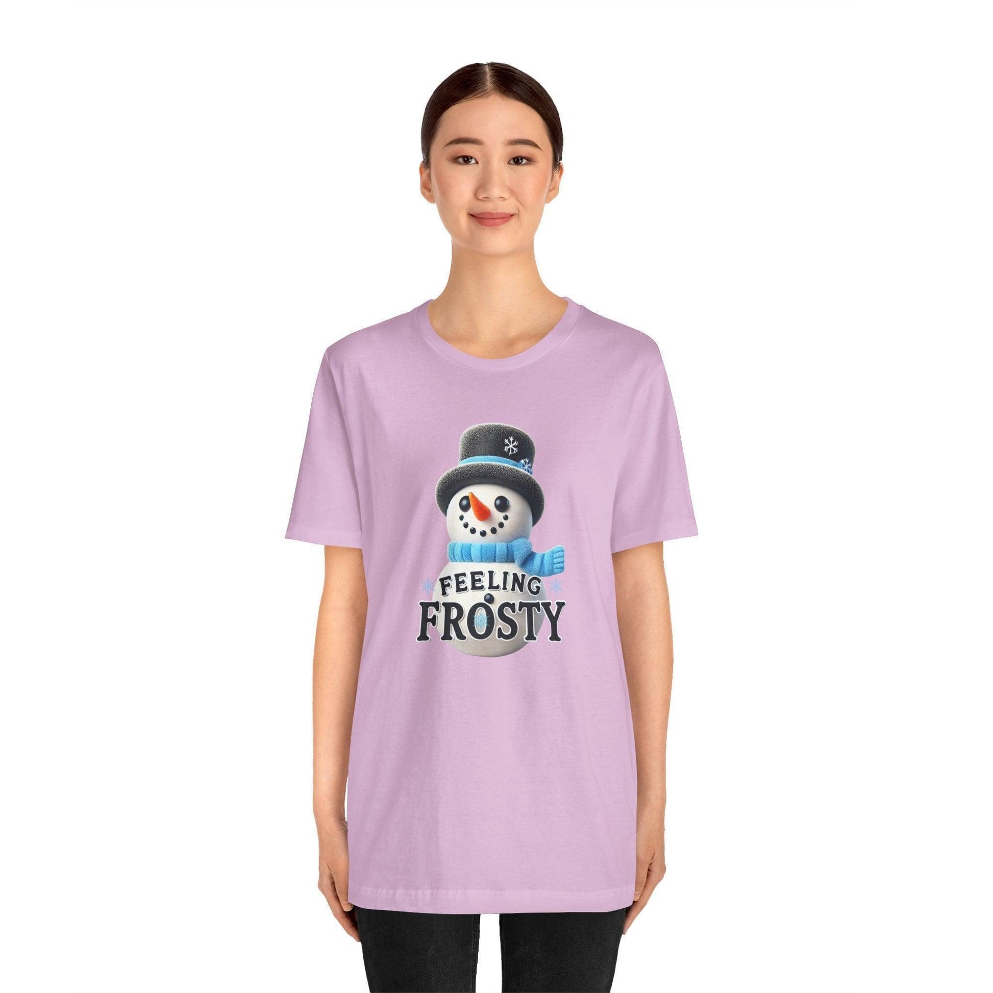 ☃️ Feeling Frosty? ❄️ Unisex Jersey Tee ✨ Embrace the winter chill! - Whippie's
