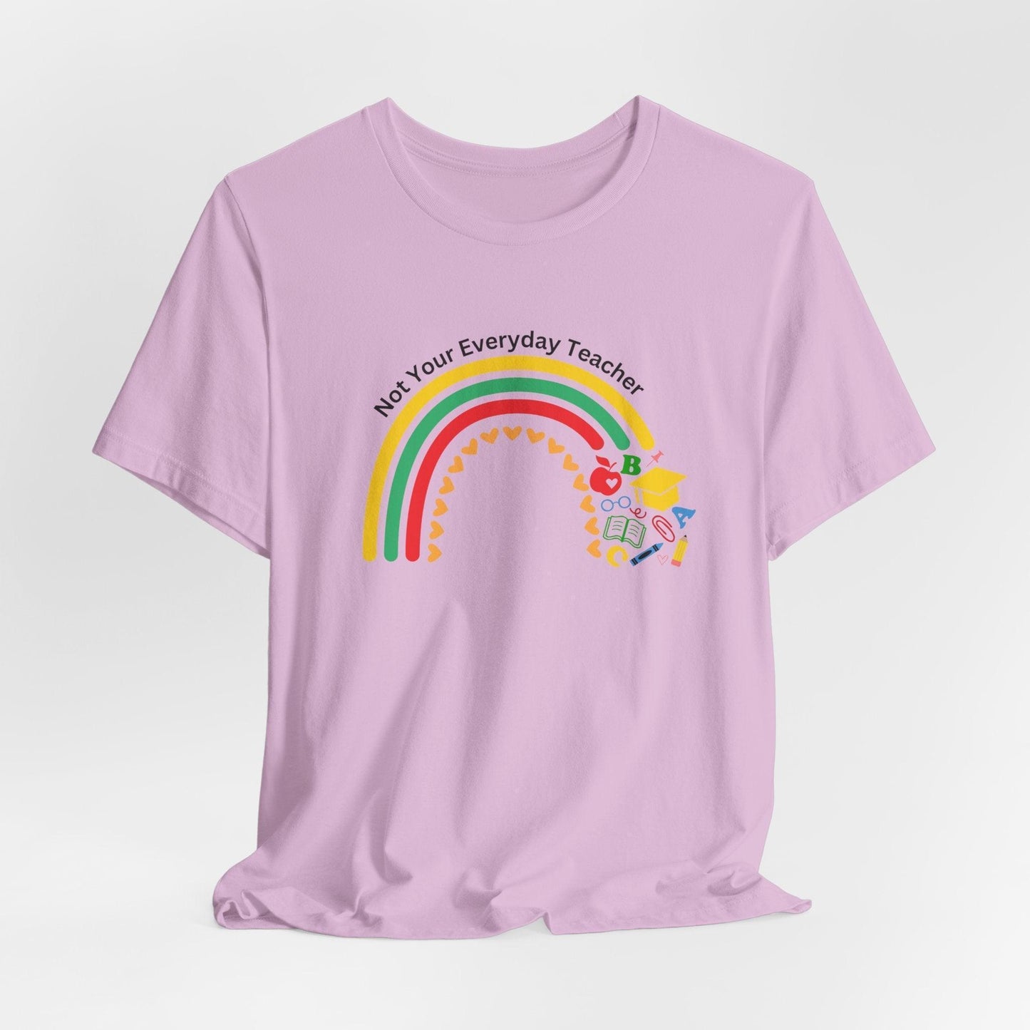 🌈 Not Your Everyday Teacher ❤️ Unisex Jersey Tee ✨ - Whippie's