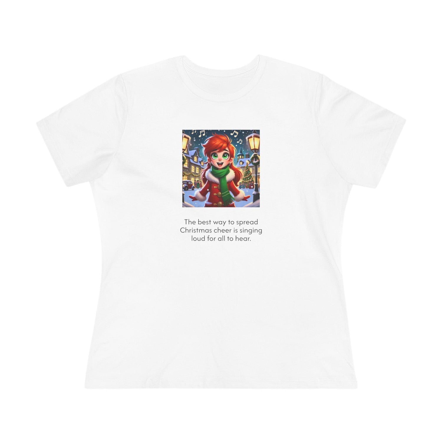 Caroler - Christmas Cheer - RHB Girl - Women's Tee - Whippie's
