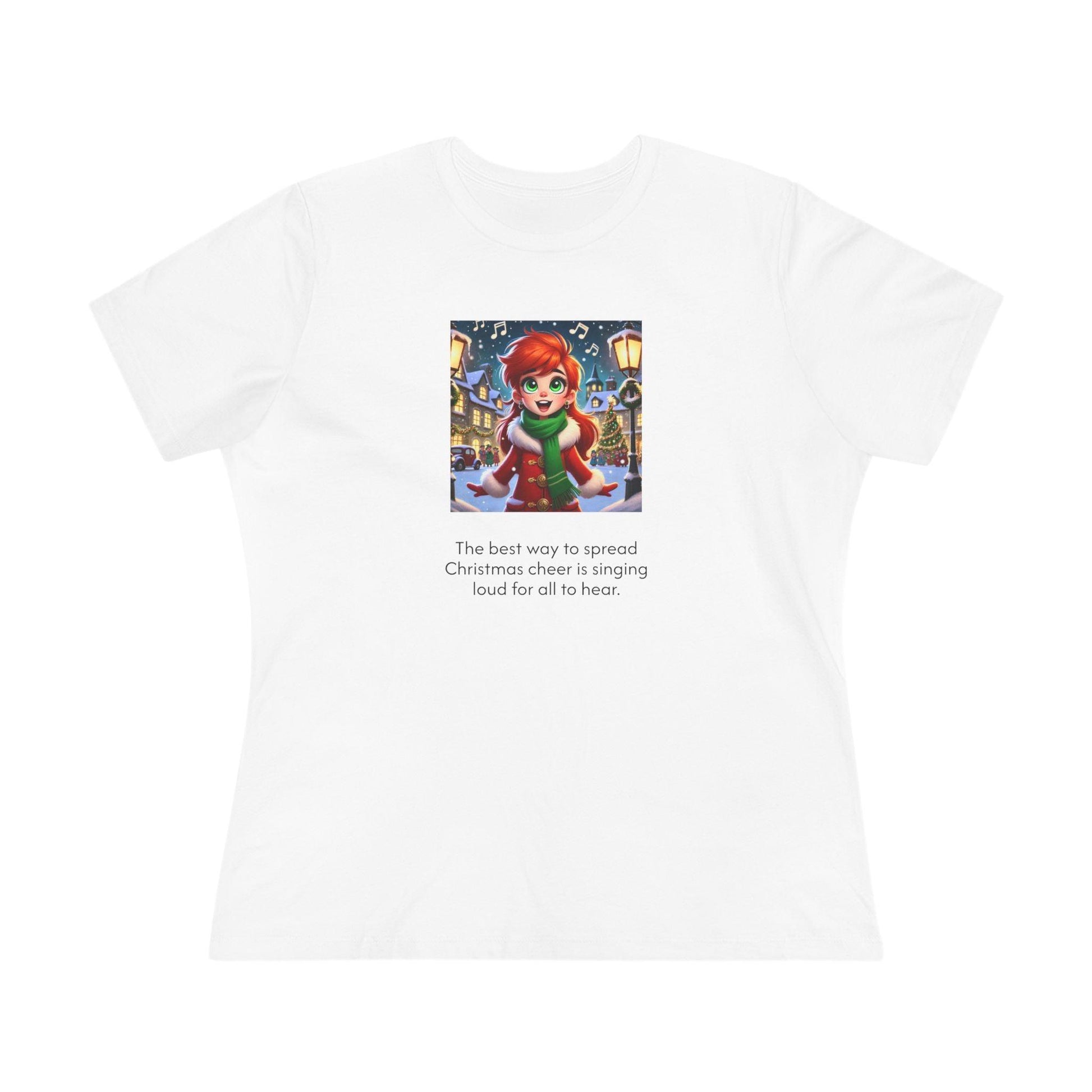 Caroler - Christmas Cheer - RHB Girl - Women's Tee - Whippie's