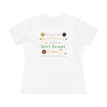 You Can't Buy Happiness, But... Women's Tee 🍪❤️ - Whippie's