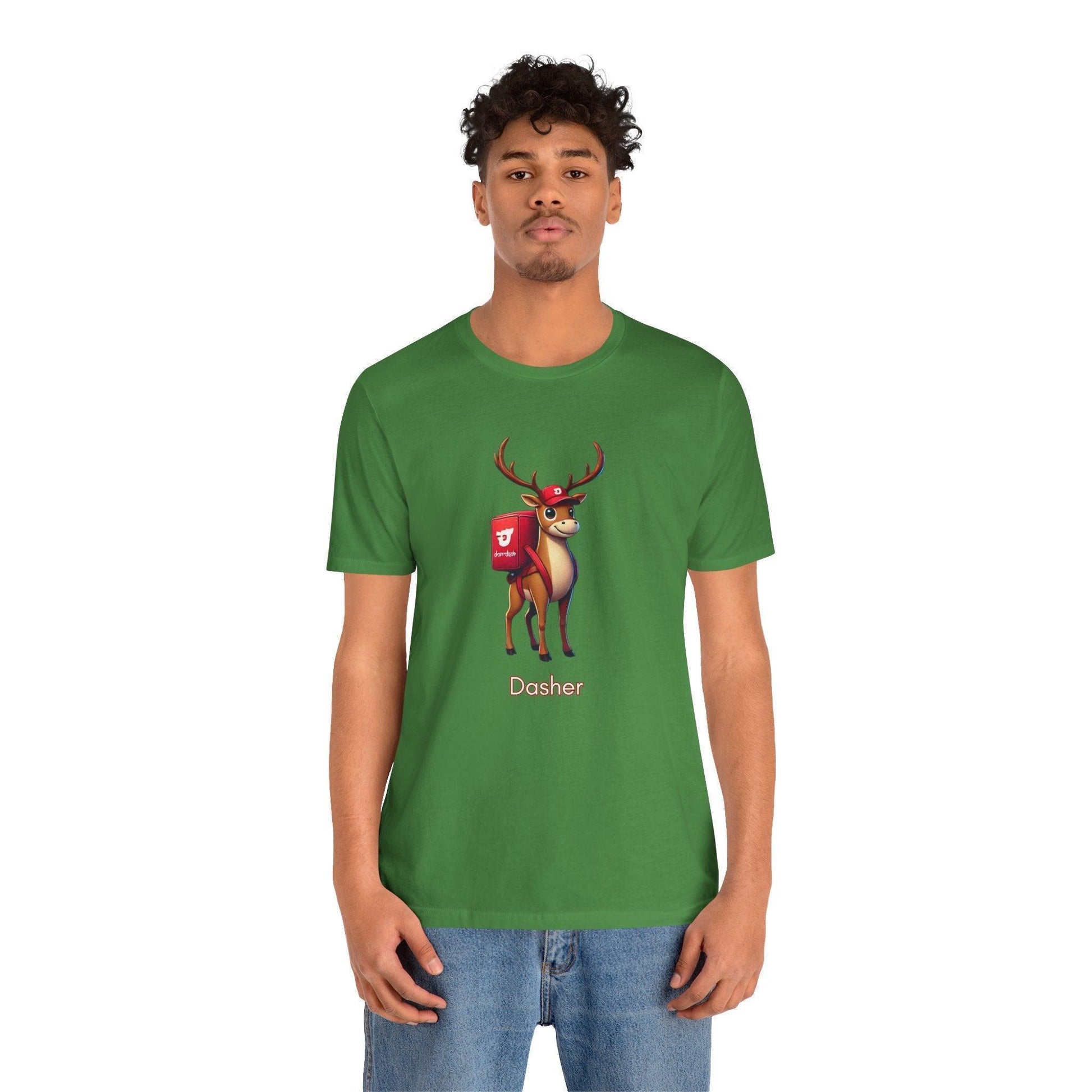 🎅 Dasher's Side Hustle 🍕 Unisex Tee ✨ Dasher's delivering more than holiday cheer! - Whippie's