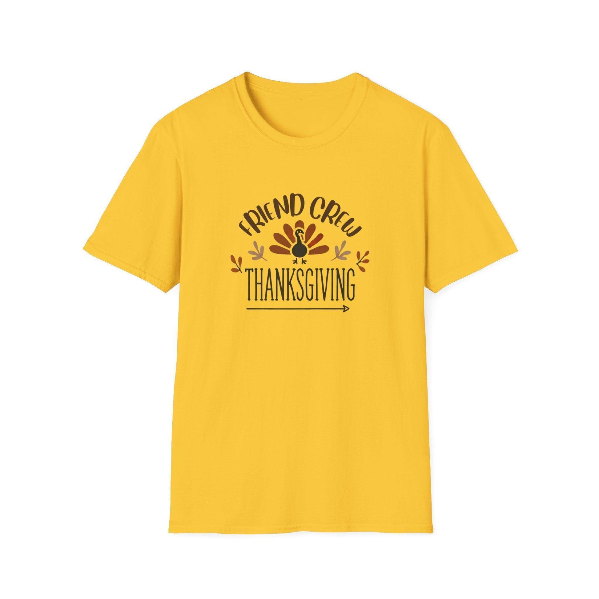Thanksgiving Friend Crew Unisex T-Shirt - Whippie's