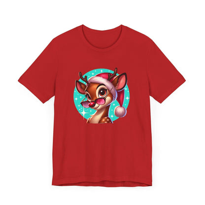 😎 Reindeer Cool 😎 Unisex Jersey Tee ✨ Stay cool this Christmas! - Whippie's