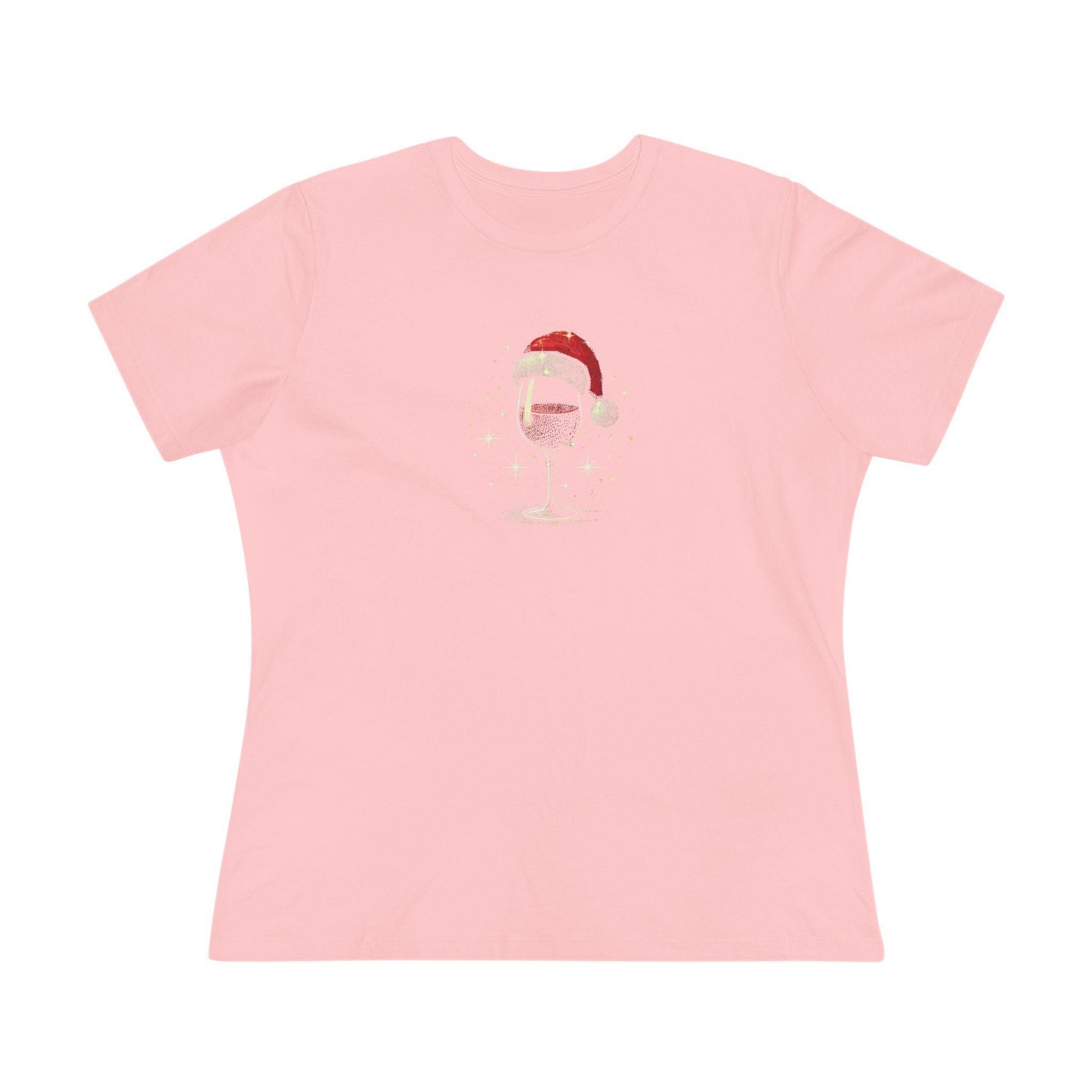 Wine & Christmas Cheer- Women's Softstyle Tee - Whippie's